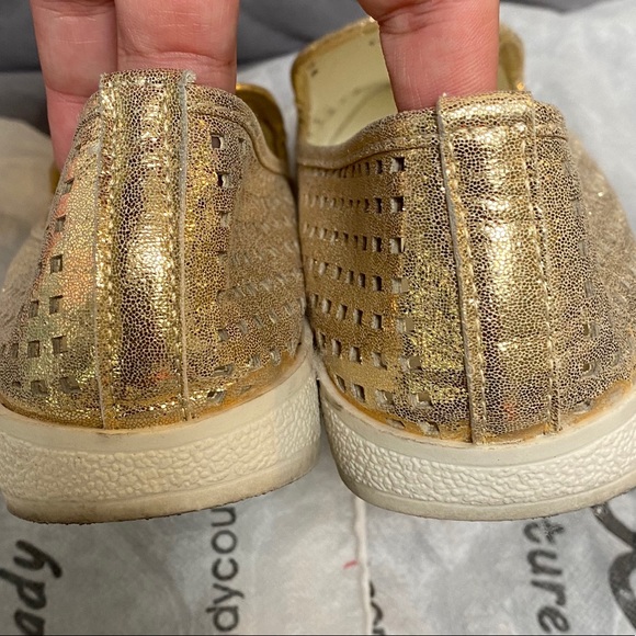 ⭐️Gold Gem Slip on Shoes Chic by Lady Couture⭐️ - Picture 6 of 8